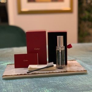 CARTIER Care Box Jewelry & Watches - Lotion, Brush & Soft Cloth Cleaning Kit